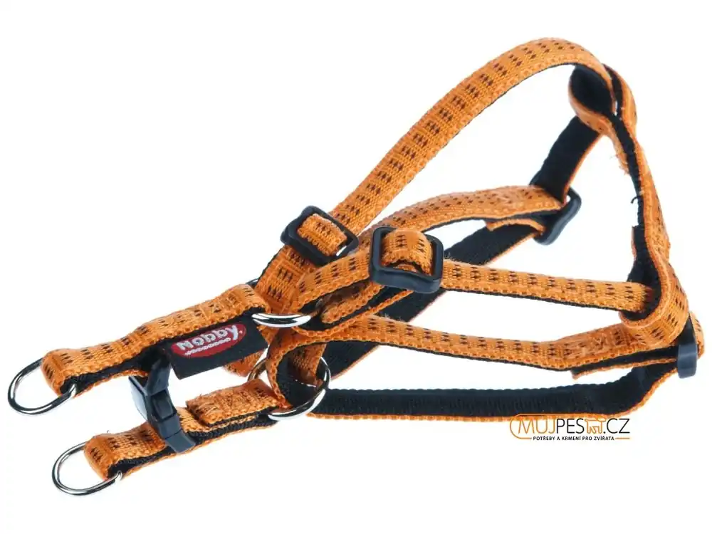 Ihned K Objednání Nobby Soft Grip Postroj Nylon 30-40Cm / 10Mm Oranžová