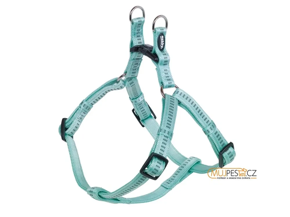 Nobby SOFT GRIP postroj nylon XS-S 30-40cm / 10mm máta Akce