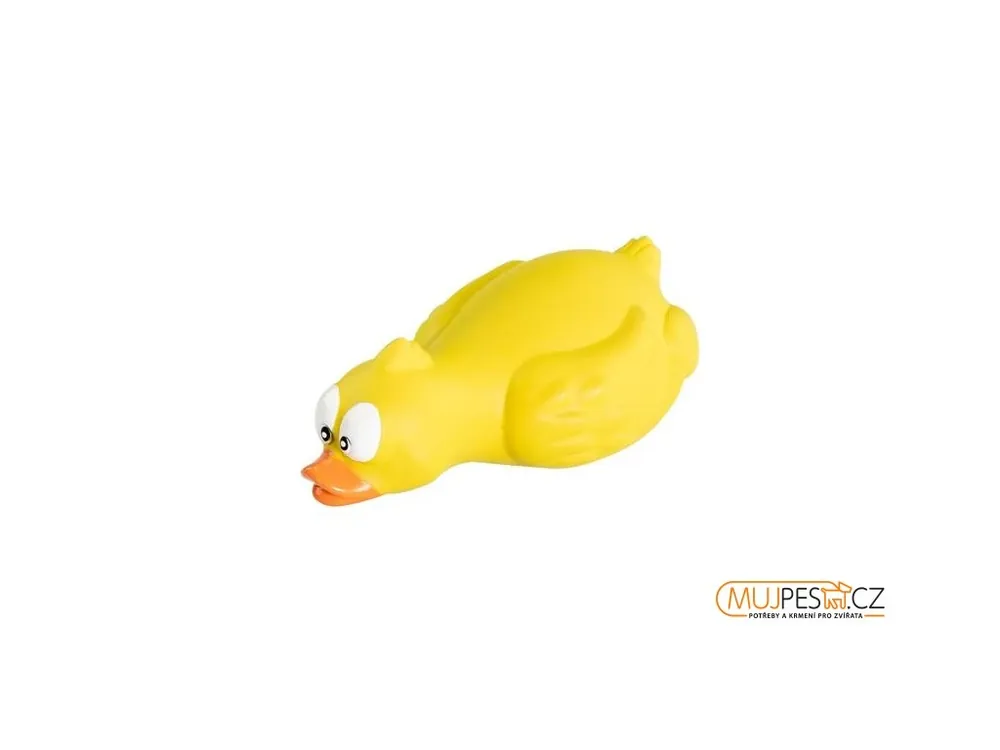 Cenově Výhodný Kachnička HipHop přírodní guma 12 cm