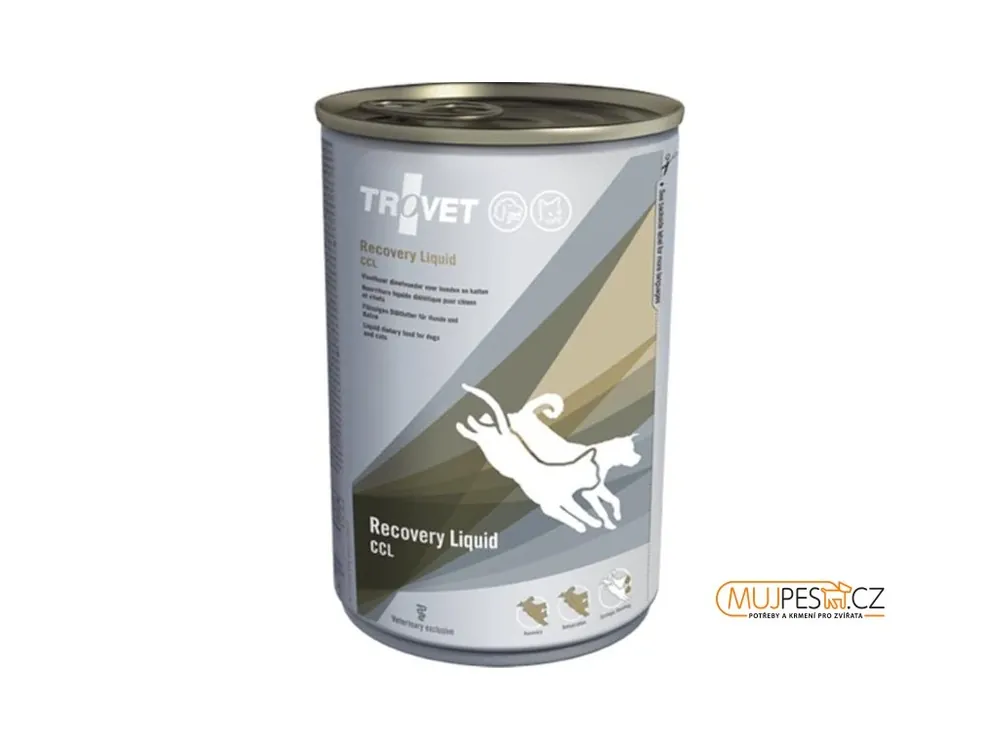 Nová Kolekce Trovet Canine/Feline Recovery liquid CCL