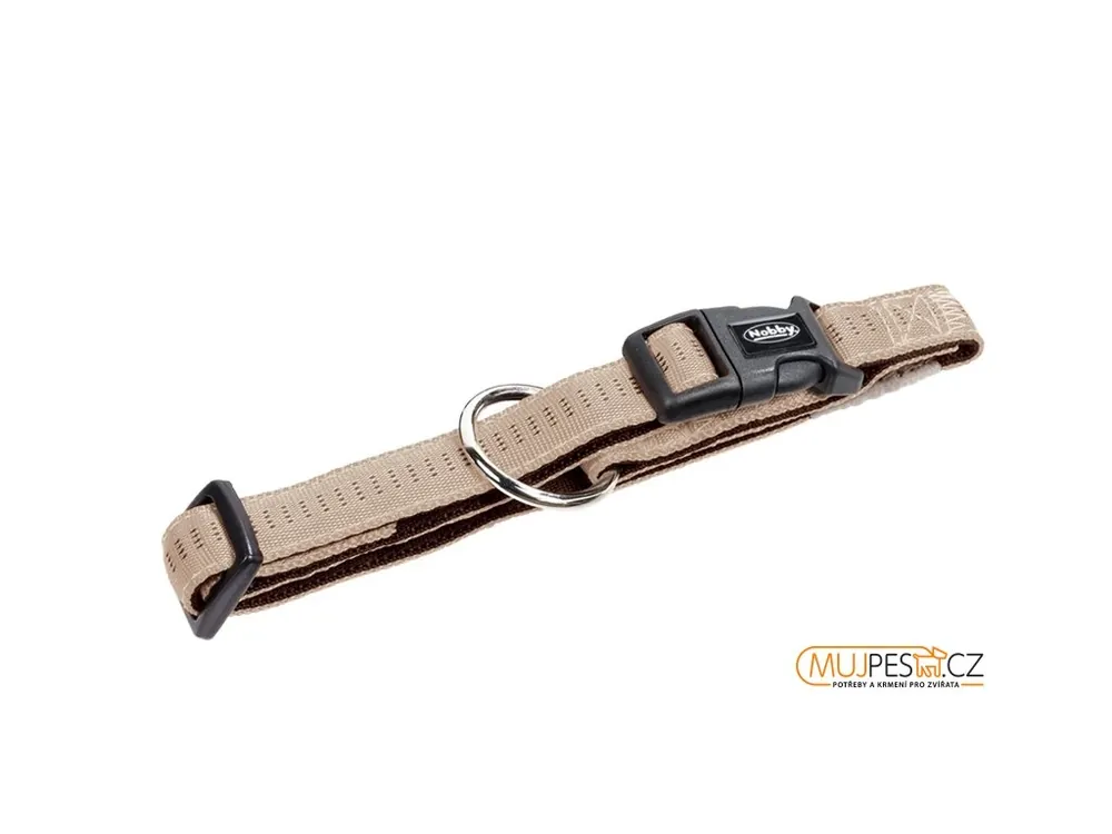 Nobby Soft Grip Obojek 50-65Cm / 25Mm Béžová Vrácení Zdarma