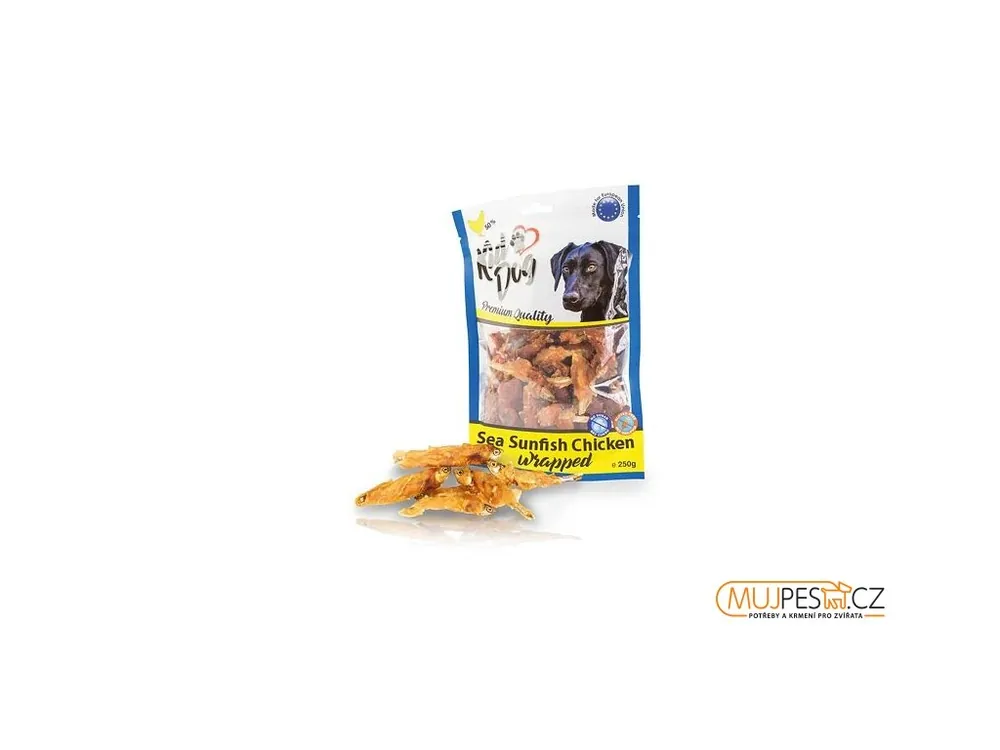 Horká Nabídka KIDDOG mořské sluneční rybičky obalené kuřecím masíčkem 250 g