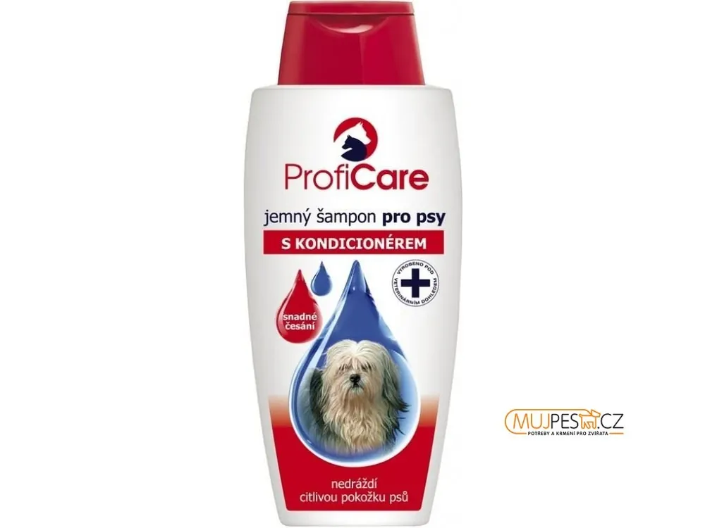 Výprodej PROFICARE pes šampon s kondicionérem 300ml