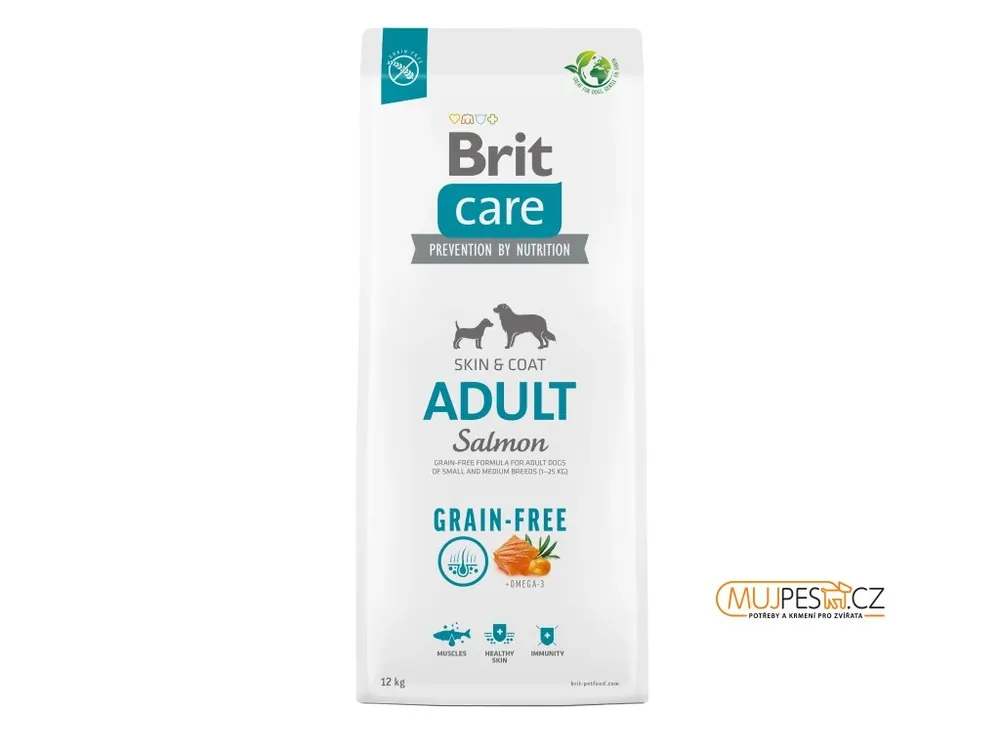 Brit Care Dog Grain-free Adult Salmon & Potato Cenový Hit
