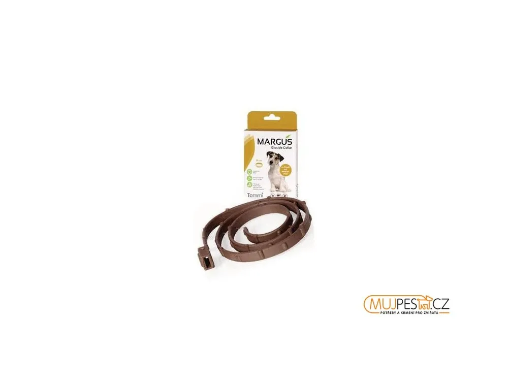 Nová Kolekce Margus Biocide antiparazitární obojek pes S,M 55cm