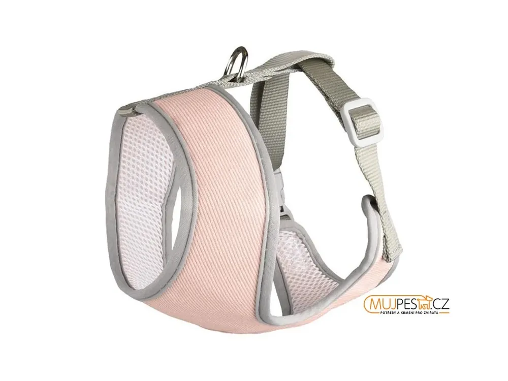 Bezpečná Platba Postroj nylon Cub Flamingo S 32-44cm růžové