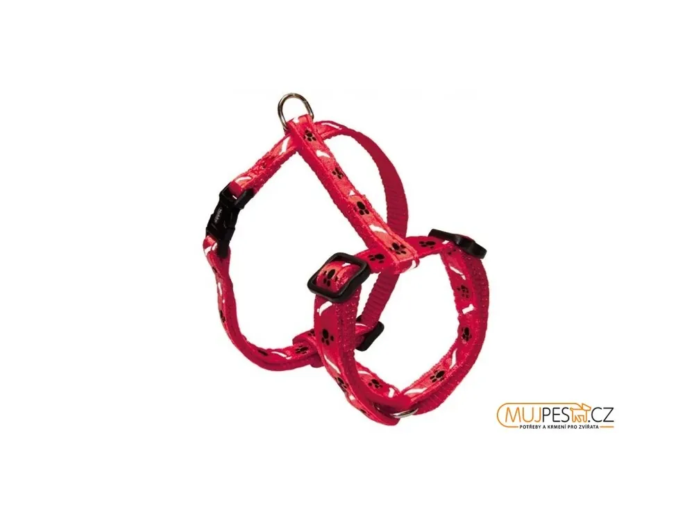 Nobby Mini Textilní Postroj 20-35Cm / 10Mm Červený Super Cena