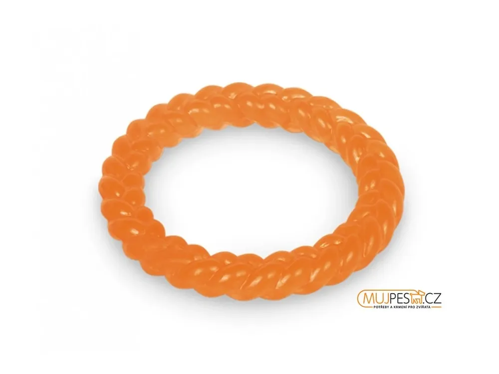 Nobby Trp Ring Hračka Aportovací Kruh 14,5Cm Oranžová Cenově Výhodný