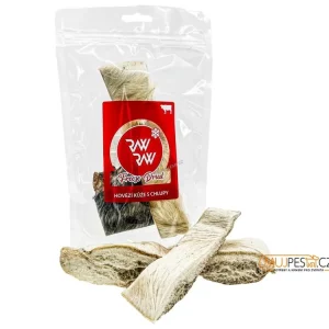 Bezpečná Platba Raw Raw pochoutka mrazem sušené Hovězí kůže 60g