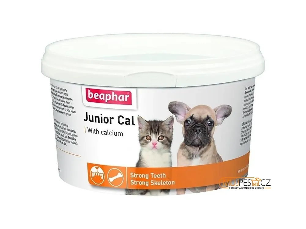 Výprodej Beaphar Junior Cal s minerály 200 g