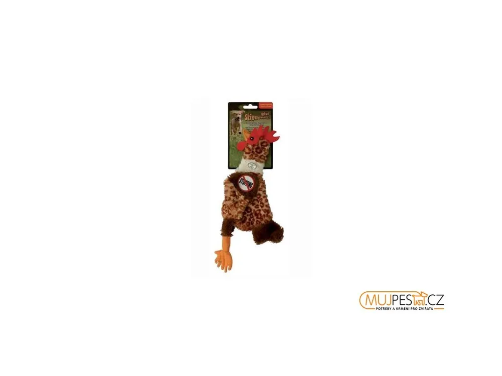 Top Prodej Hračka pes Kohout pískací 32cm Skinneeez