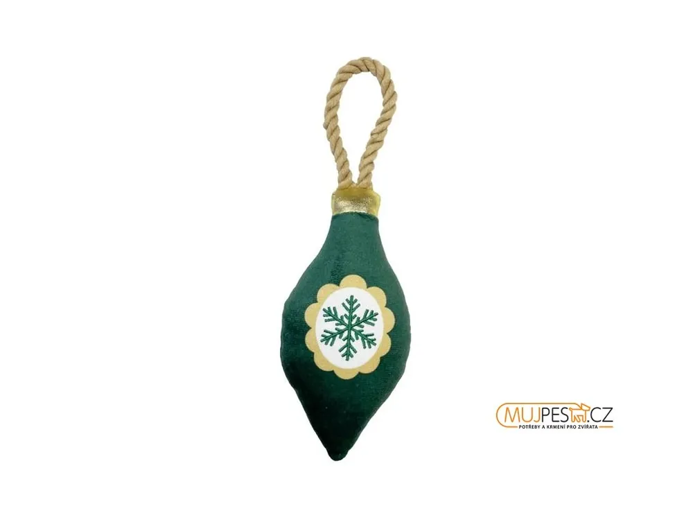 Hračka plyš Gemstone Forest Ropee vánoční ozdoba HP 29cm zelená Nejlepší Volba