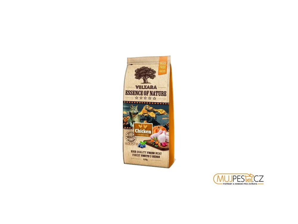 Zlevněný Velxara Essence Of Nature Grain-Free Adult Chicken Monoprotein 750g