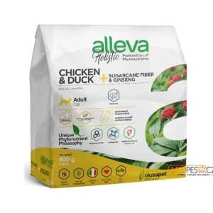 Omezená Nabídka ALLEVA HOLISTIC Cat Dry Adult Hairball 400g
