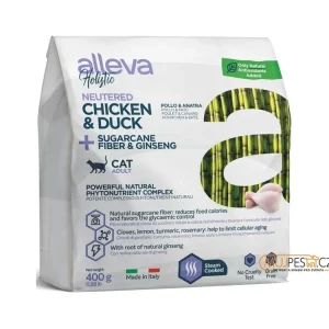 ALLEVA HOLISTIC Cat Dry Adult Neutered 400g Výprodej
