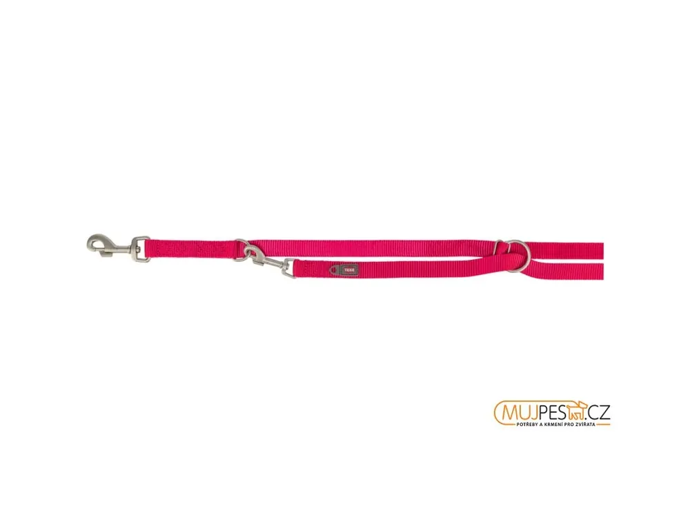 Vodítko PREMIUM prodlužovací, XS-S 2,00m/15 mm, fuchsia Cenová Bomba