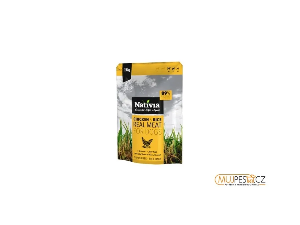 Nejlepší Volba Nativia Real Meat chicken&rice