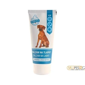Balzám na tlapky- ochranný a regenerační crm 100ml Topvet Sleva