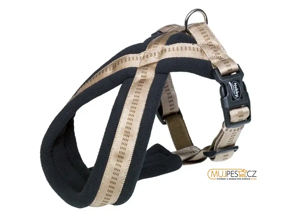 Akční Nabídka Nobby Soft Grip Comfort Postroj Do X Béžový S 35-50Cm
