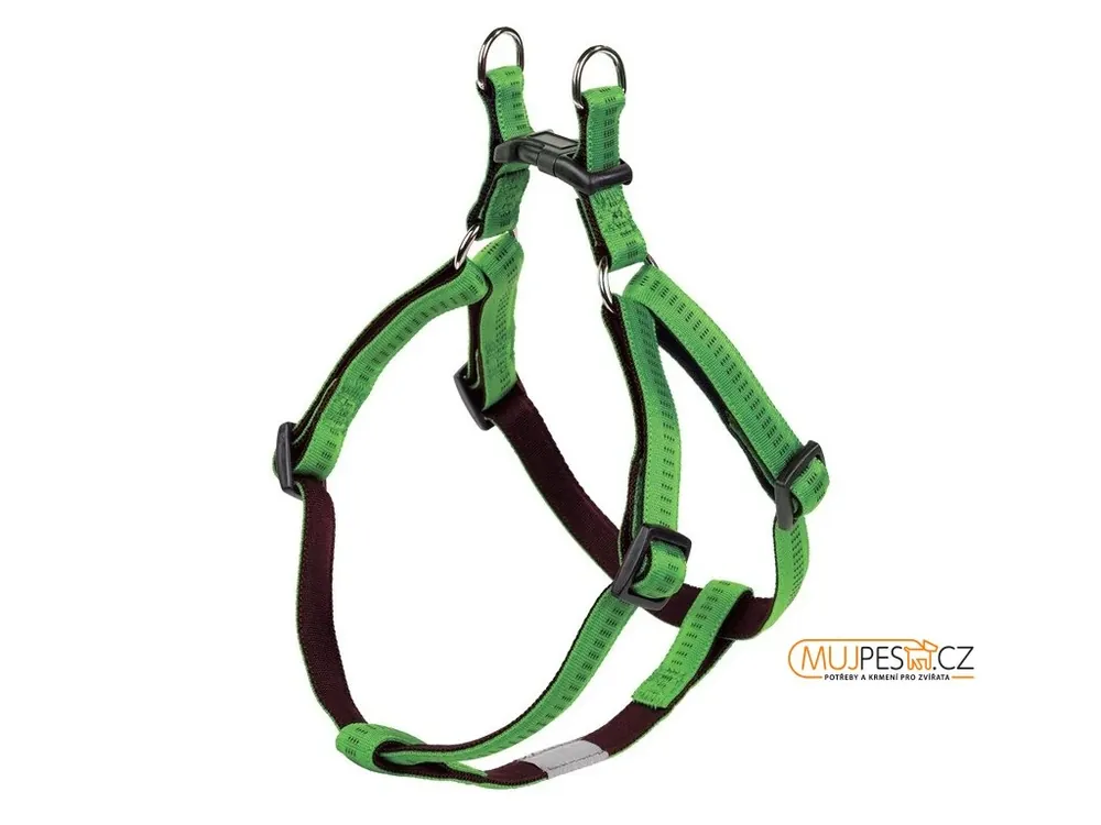 Nobby Soft Grip Postroj Nylon 40-56Cm / 15Mm Zelená Bezpečná Platba