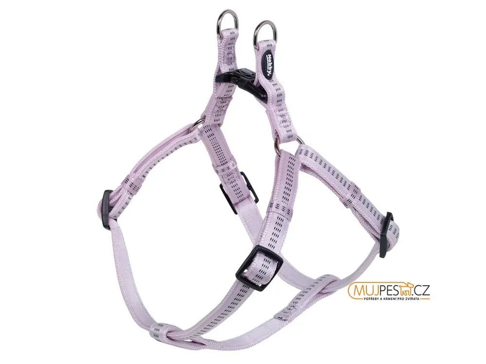 Nobby SOFT GRIP postroj nylon S-M 40-56cm / 15mm šeřík Objednat Nyní