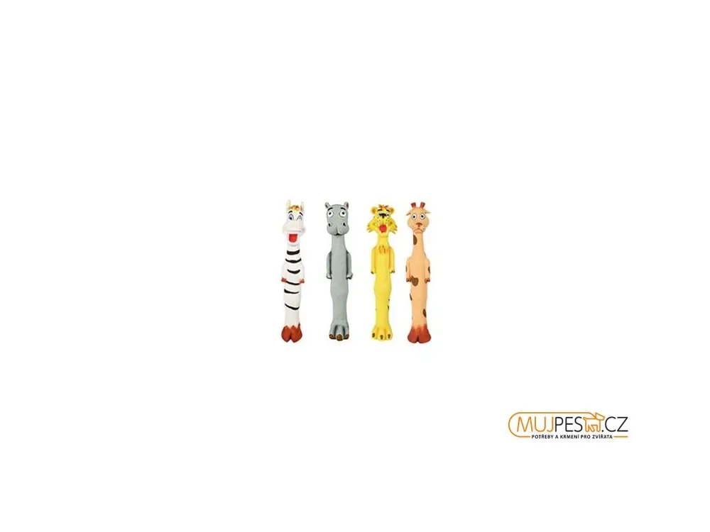Ověřený Hračka pes Dlouháni plněný latex 30-32cm TR 1ks