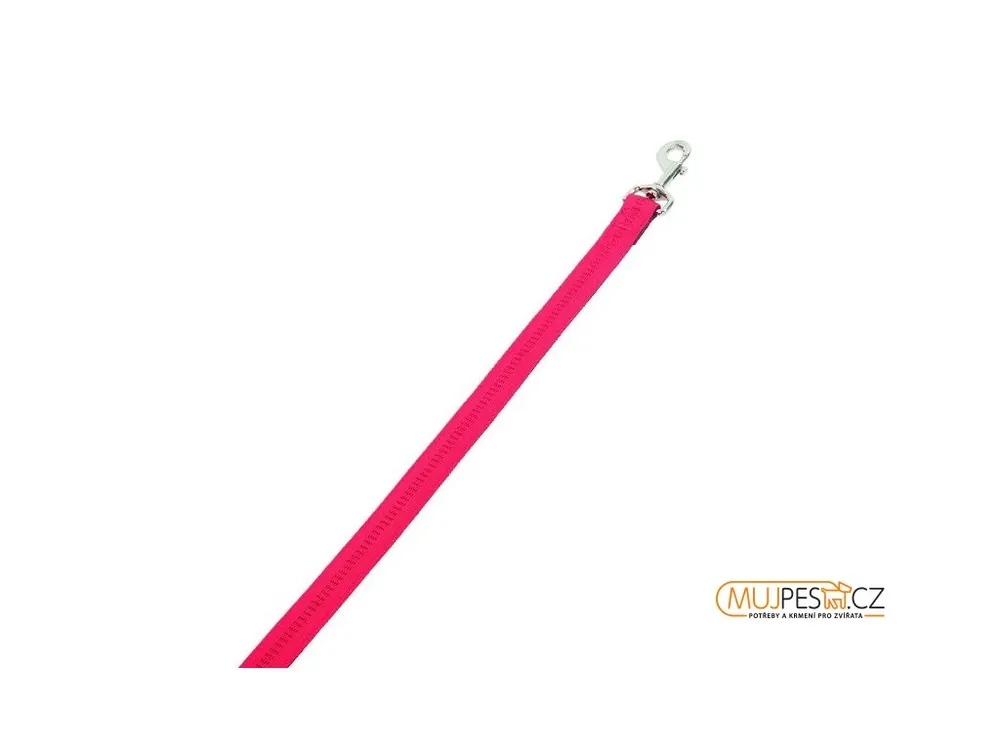 Nobby Soft Grip Vodítko Nylon 120Cm / 25Mm Červená Levný