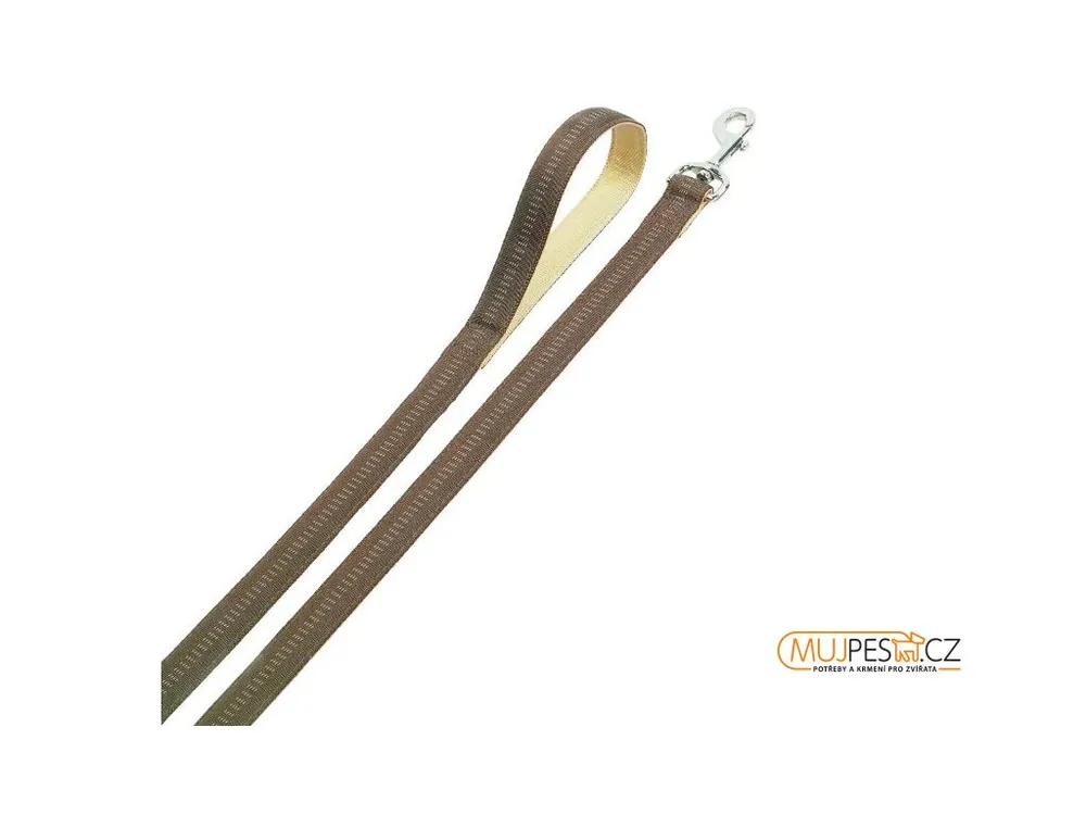 Nobby Soft Grip Vodítko Nylon 120Cm / 25Mm Hnědá Kup Teď