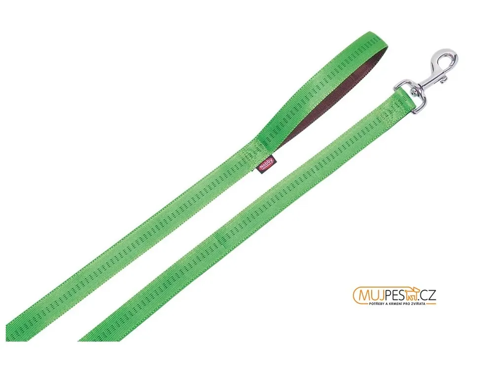 Koupit Online Nobby Soft Grip Vodítko Nylon 120Cm / 25Mm Zelená