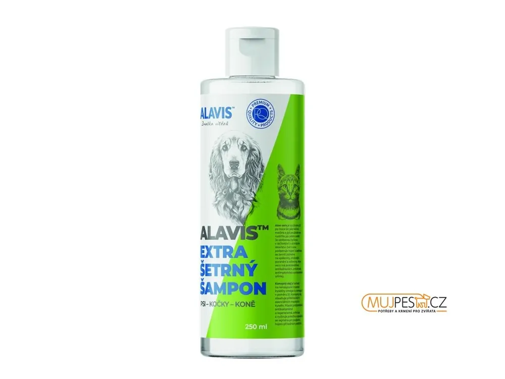 ALAVIS Extra Šetrný Šampon 250ml Dokud Zásoby Vydrží