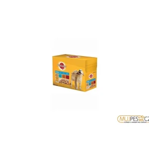 Aktuální Pedigree kapsa Junior masový výběr,rýže v želé 12x100g