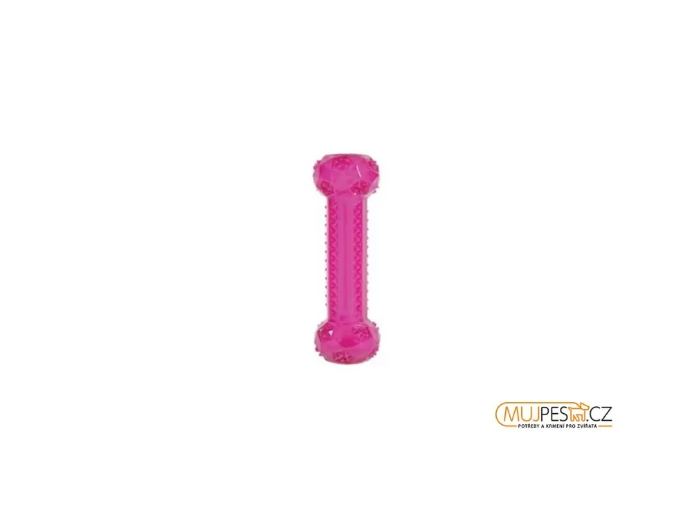 Akční Cena Hračka pes kost TPR POP STICK 25cm růžová Zolux