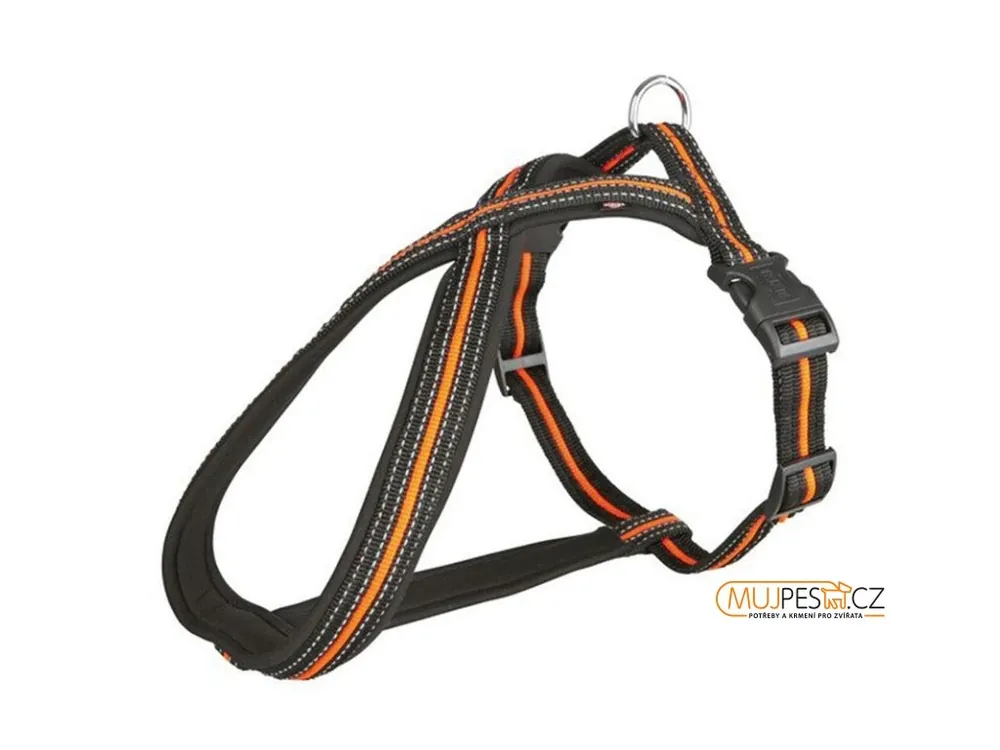 Bezpečná Platba Fusion Postroj Polstrovaný Neoprenem M 45-70Cm/23Mm, - Černo-Zelený