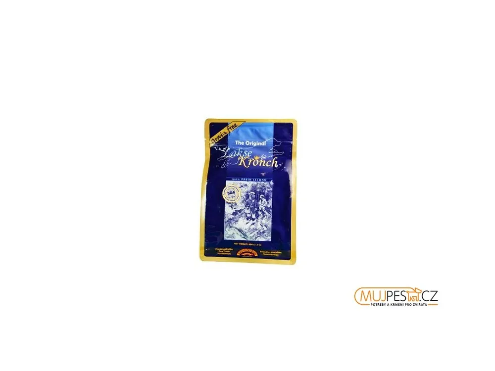 Super Cena KRONCH pochoutka Treat s lososovým olejem 100% 600g