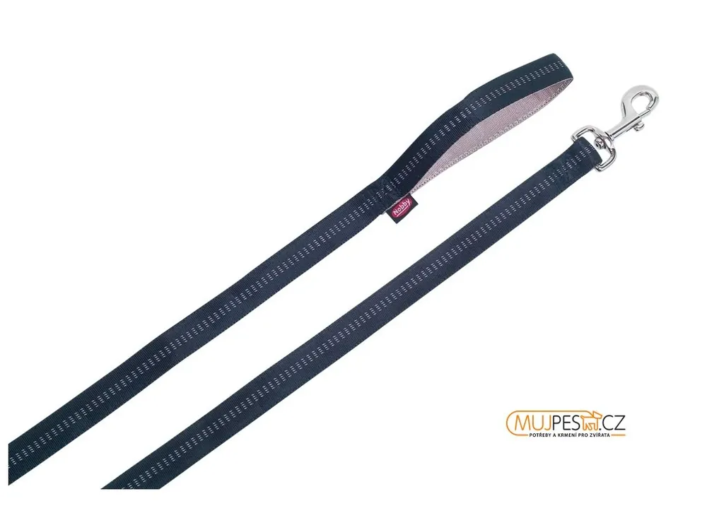 Nejlepší Volba Nobby Soft Grip Vodítko Nylon 180Cm / 20Mm Černá