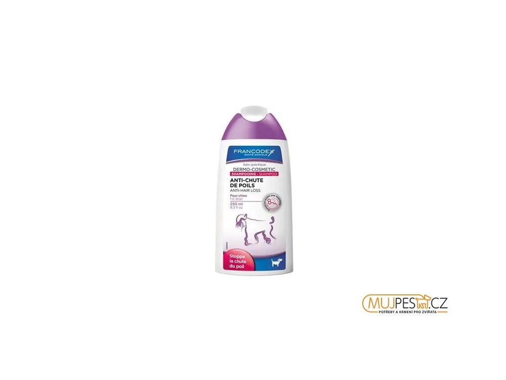 Pouze Dnes Francodex Šampon proti vypadávání chlupů pes 250ml