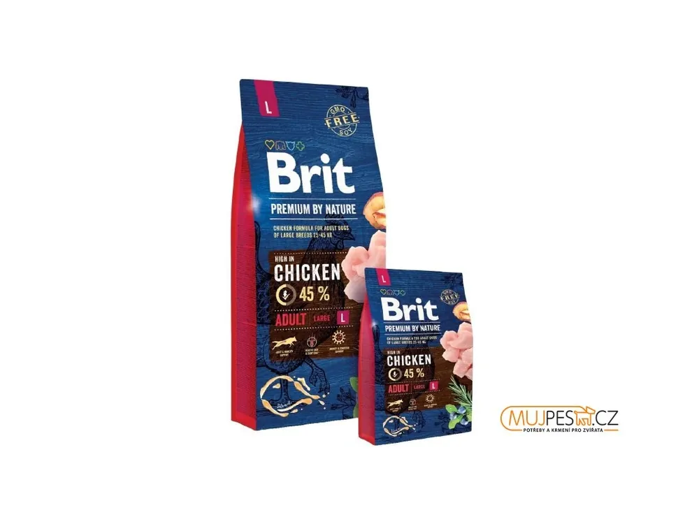 Brit Premium By Nature Dog Adult L Top Prodej