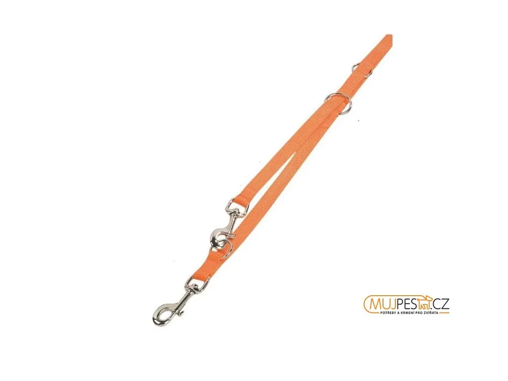 Hit Sezóny Nobby Classic Vodítko Nylon 200Cm / 20Mm Oranžová