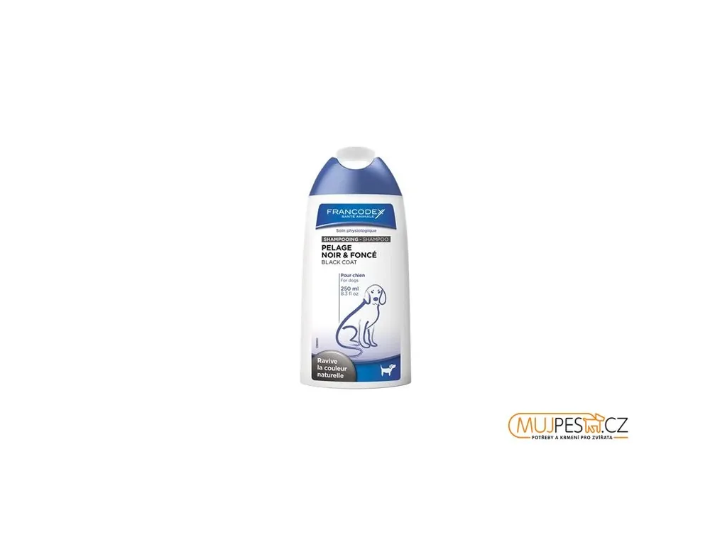 Francodex Šampon černá srst pes 250ml Přímo Od Výrobce