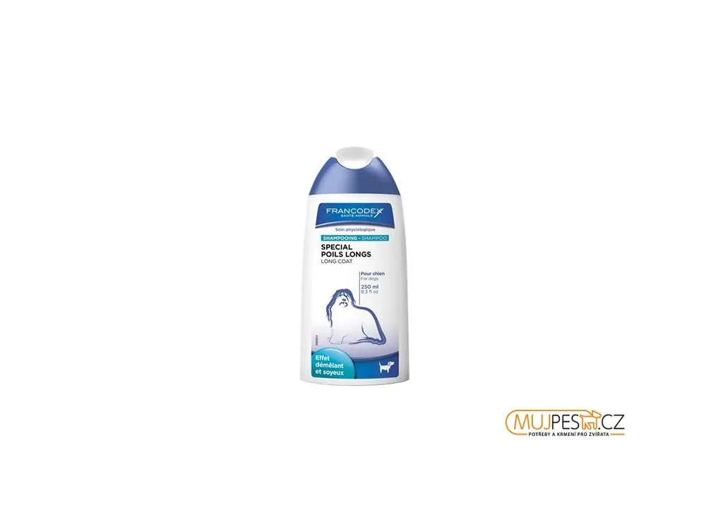 Výhodná Nabídka Francodex Šampon dlouhá srst pes 250ml