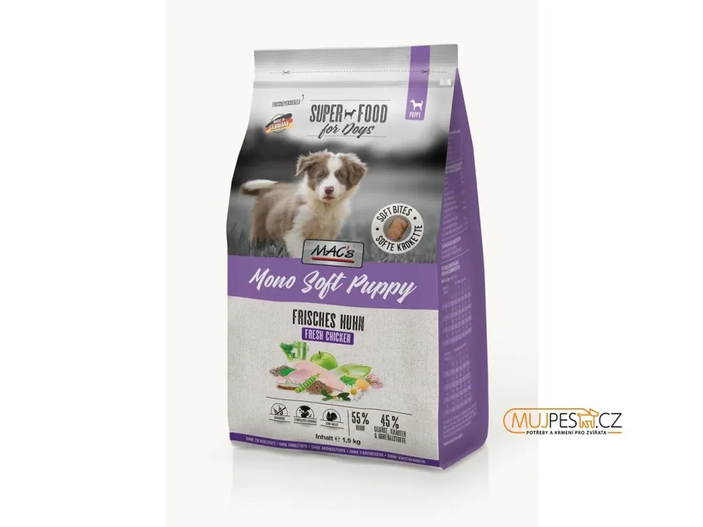 MACS Soft Dog Puppy Kuře Výprodej