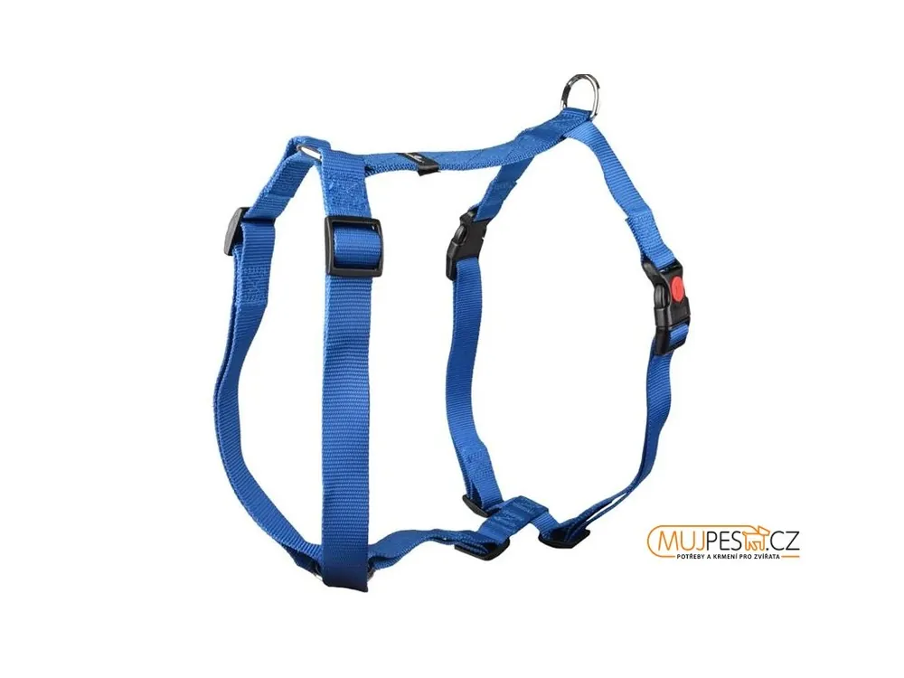 Postroj nylon Ziggi modrý XL 2,5x70-110cm Flamingo Cenová Bomba