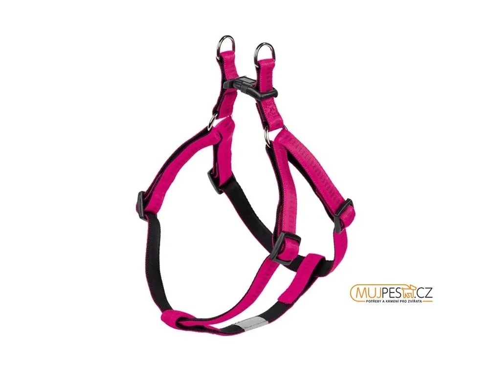 Akční Cena Nobby Soft Grip Postroj Nylon 50-72Cm / 20Mm Růžová