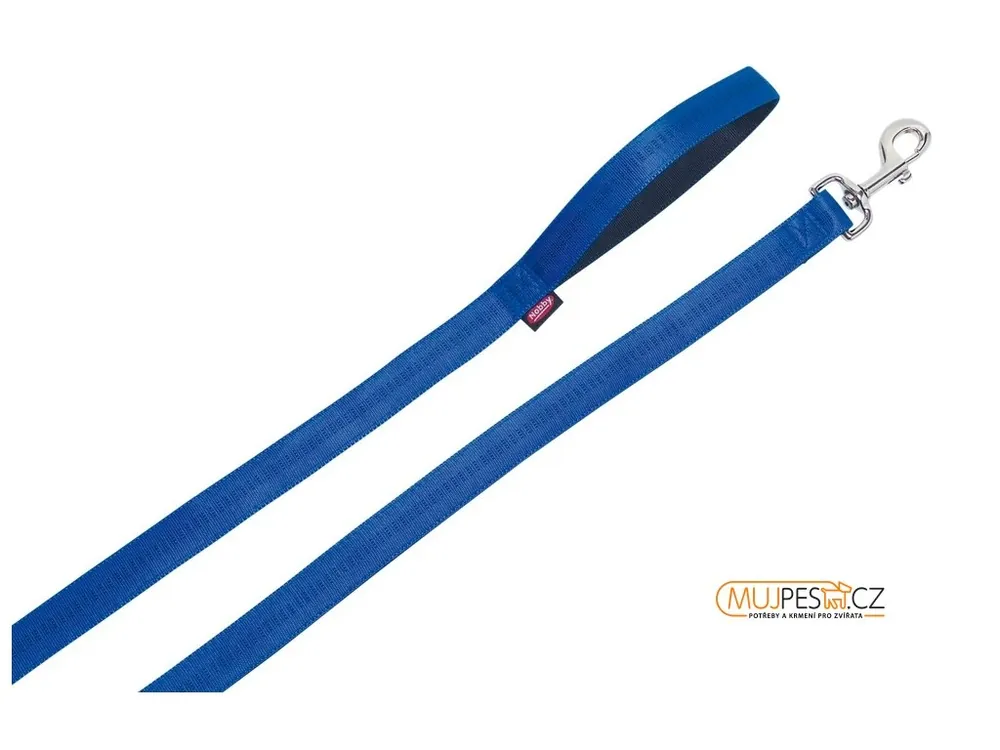 Nobby Soft Grip Vodítko Nylon 180Cm / 25Mm Modrá Sleva