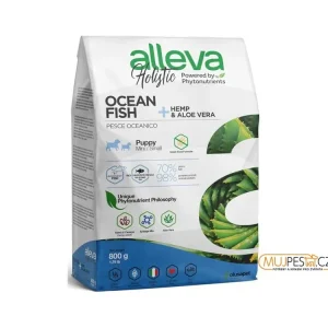 Must-Have ALLEVA HOLISTIC Dog Dry Puppy Ocean Fish Mini 800g