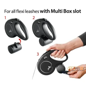 Vysoce Kvalitní Flexi New Classic pásek, červená