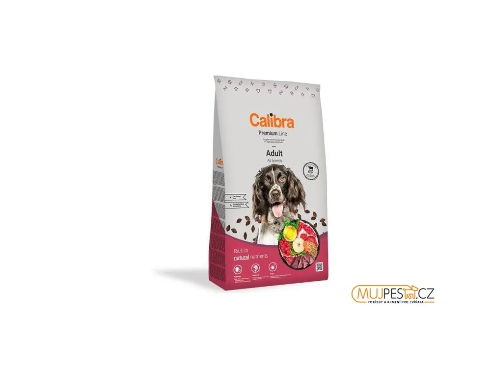 Sleva Calibra Dog Premium Line Adult Beef