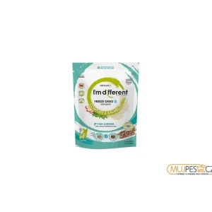 Sezónní Sleva I´M DIFFERENT Fish DINNER, mrazem sušené raw krmivo s rybou, 156 g