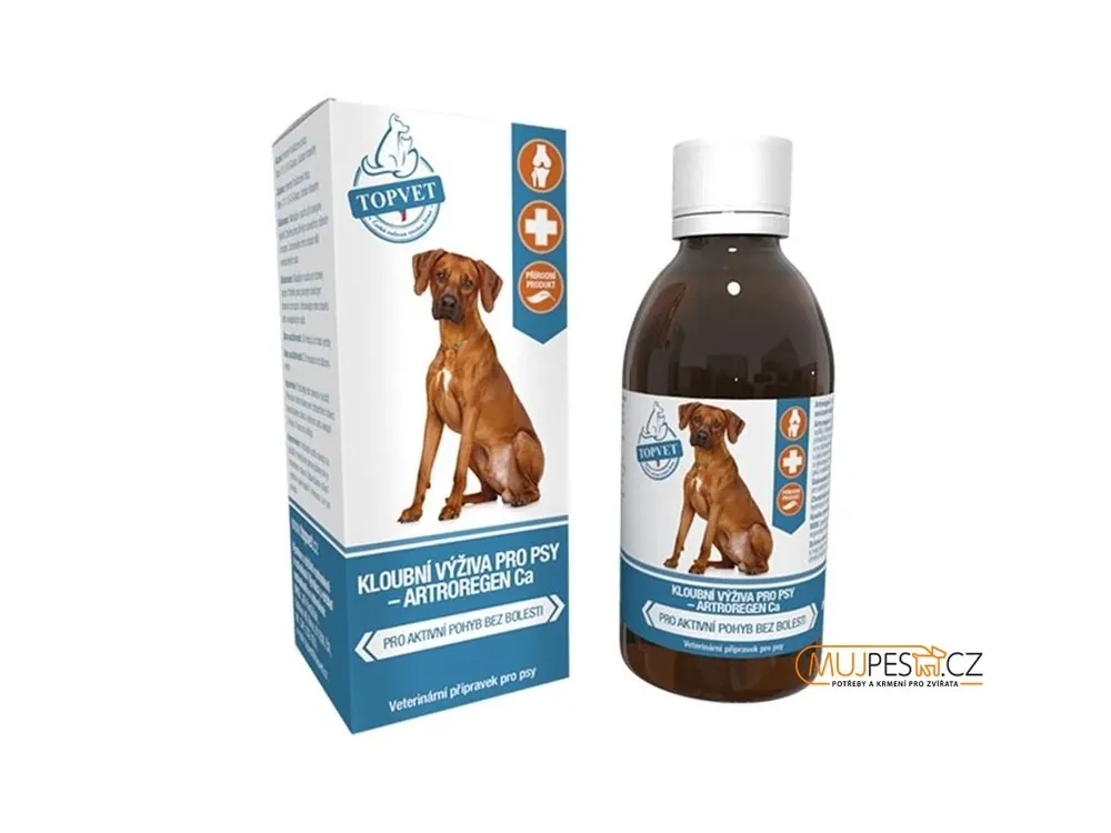 Originální Sirup kloubní výživa 200ml Topvet