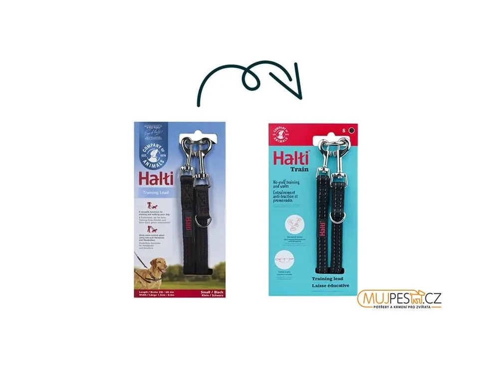 Koupit Online Vodítko nylon přep. tréninkové Halti 2 m, small